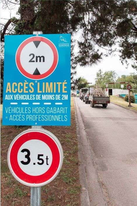 Déchèterie: Modification des jours d'accès pour les véhicules hors gabarit